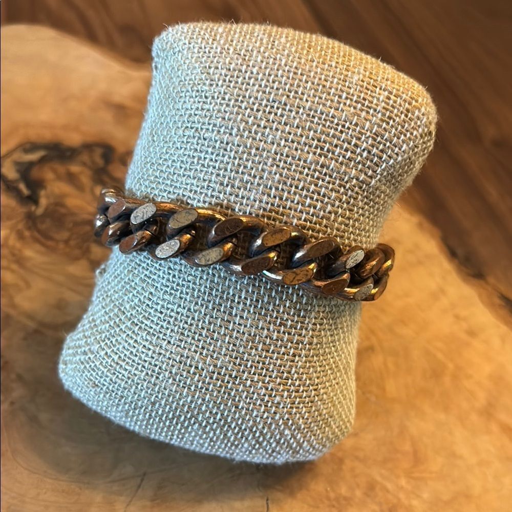 Chunky Copper Chain Link Bracelet